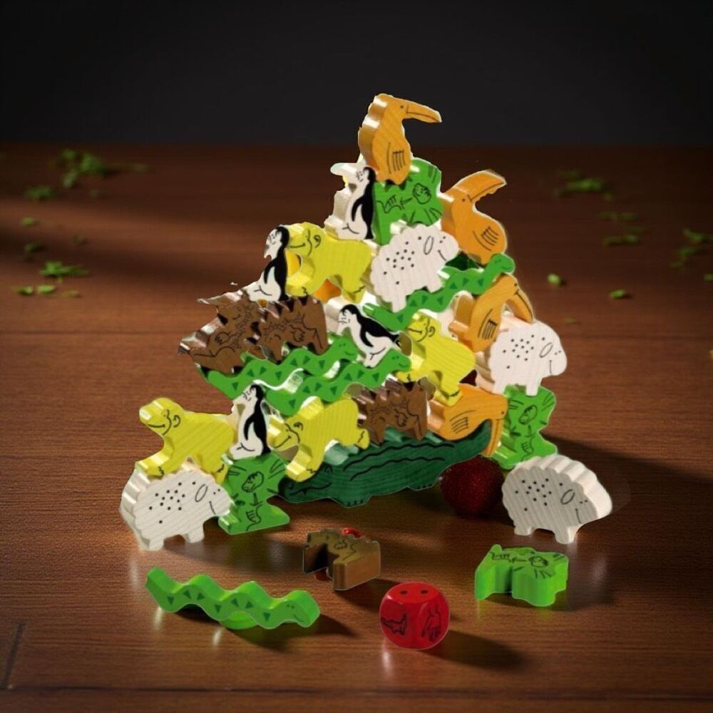 Haba animal upon animal - Stacking Family Board Game